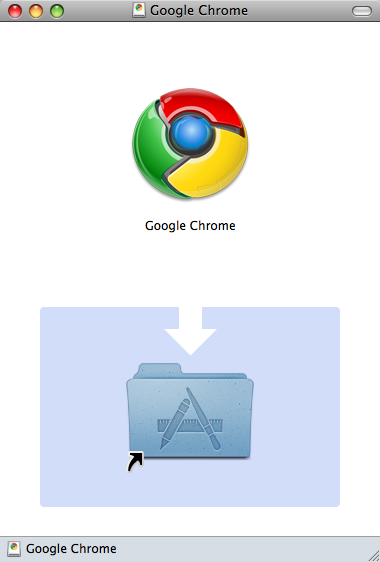 Mac 版 Google chrome ベータ版 インストール DMG